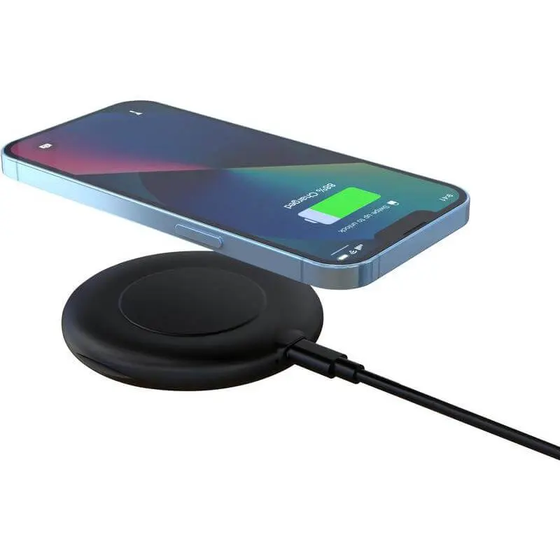 OSLO - @memorii Recycled 15 Watt Wireless Charger Multi - Cable Set - Black.webp