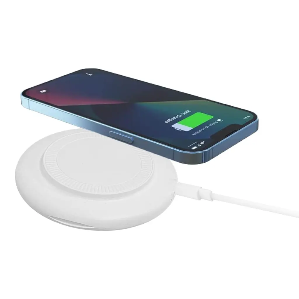 OSLO - Mag - @memorii Recycled 15W Magnetic Wireless Charger Multi - Cable Set - White (3).webp