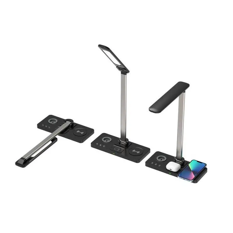 VELES - @memorii 3 in 1 Wireless Charger with Lamp - Black (7).webp