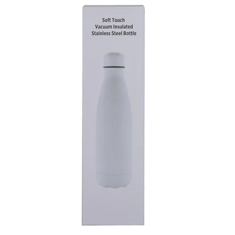 GRODNO - Soft Touch Insulated Water Bottle - White.webp