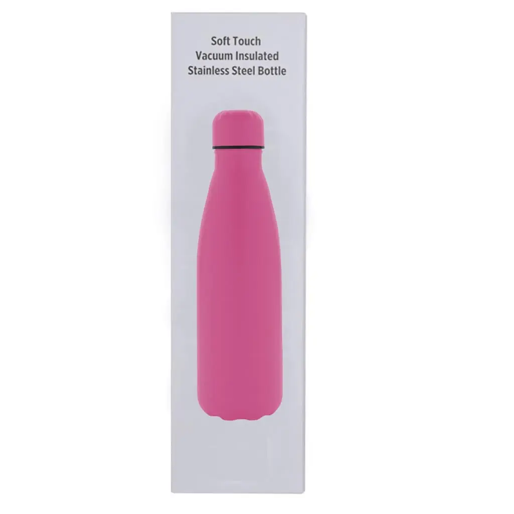 GRODNO - Soft Touch Insulated Water Bottle - Pink.webp