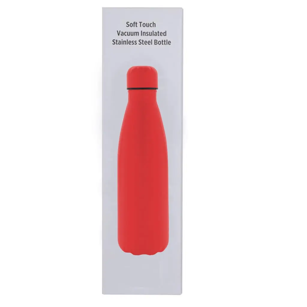 GRODNO - Soft Touch Insulated Water Bottle - Red.webp