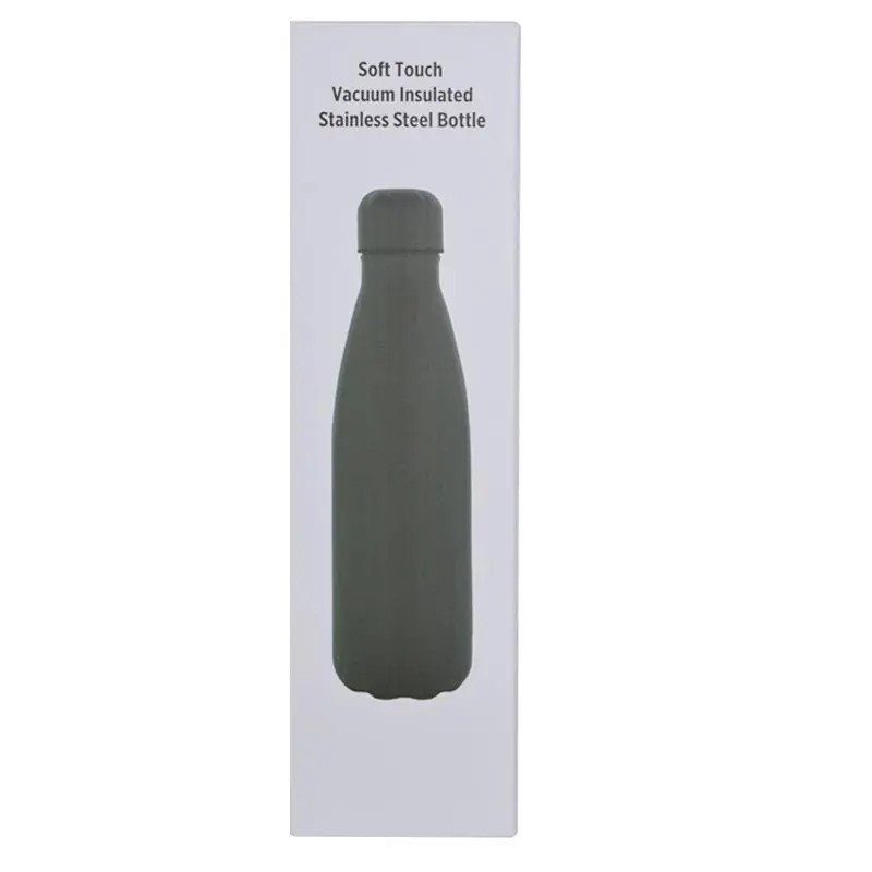 GRODNO - Soft Touch Insulated Water Bottle - Grey.webp