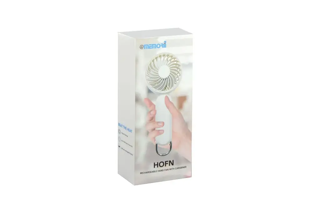 HOFN - Rechargeable Mini Hand Fan - White (3).webp