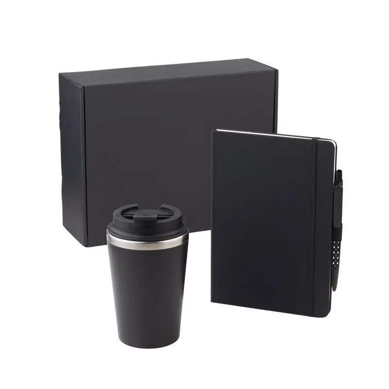KOKSI - Giftology Set of Notebook and Pen - Black.webp