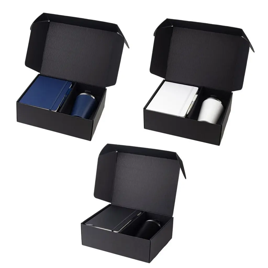 KOKSI - Giftology Set of Double Walled Tumbler, A5 Notebook and Pen - Navy Blue (3).webp