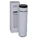 KOVEL - Giftology Double Walled Insulated Flask with Temperature Lid - White.webp