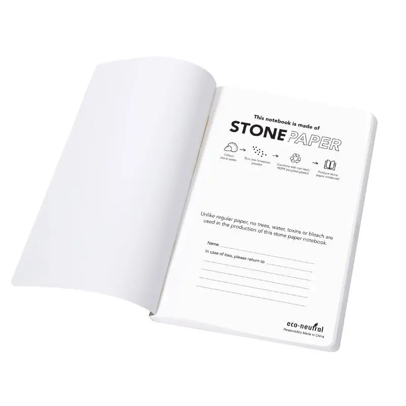 NEYA - eco-neutral  Stone Paper Notebook - Birch (3).webp