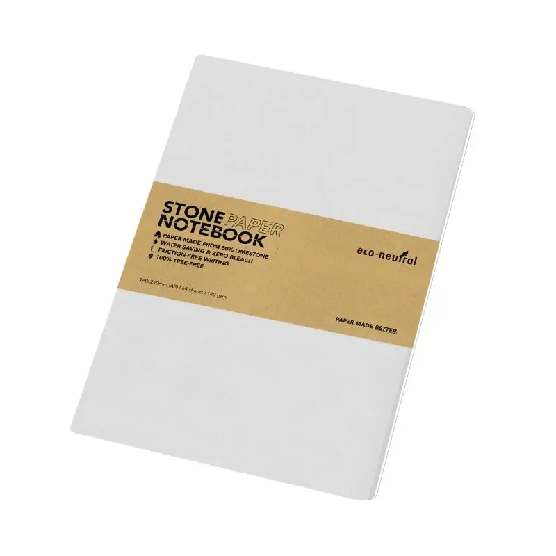 NEYA - eco-neutral  Stone Paper Notebook - White.webp