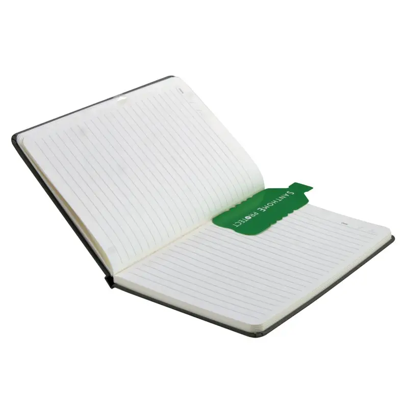 ORSHA - SANTHOME A5 rPET & FSC Certified Notebook - Grey (Anti-Microbial).webp