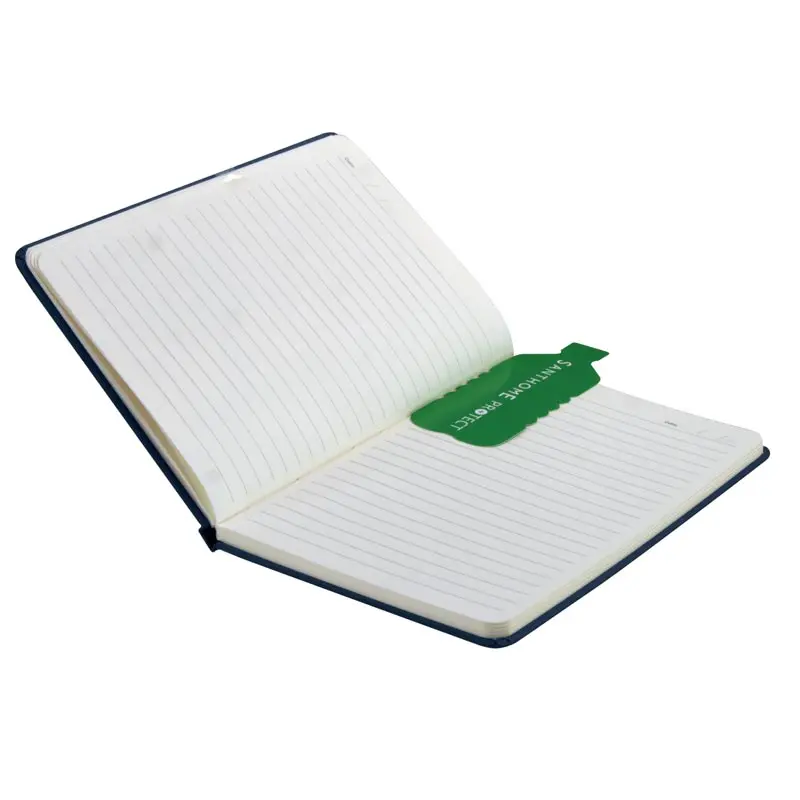 ORSHA - SANTHOME A5 rPET & FSC Certified Notebook - Navy Blue (Anti-Microbial).webp