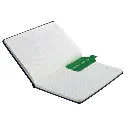 ORSHA - SANTHOME A5 rPET & FSC Certified Notebook - Navy Blue (Anti-Microbial).webp