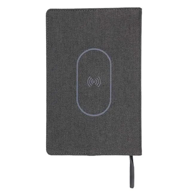 PESSAC - SANTHOME A5 Notebook With Wireless Charger.webp