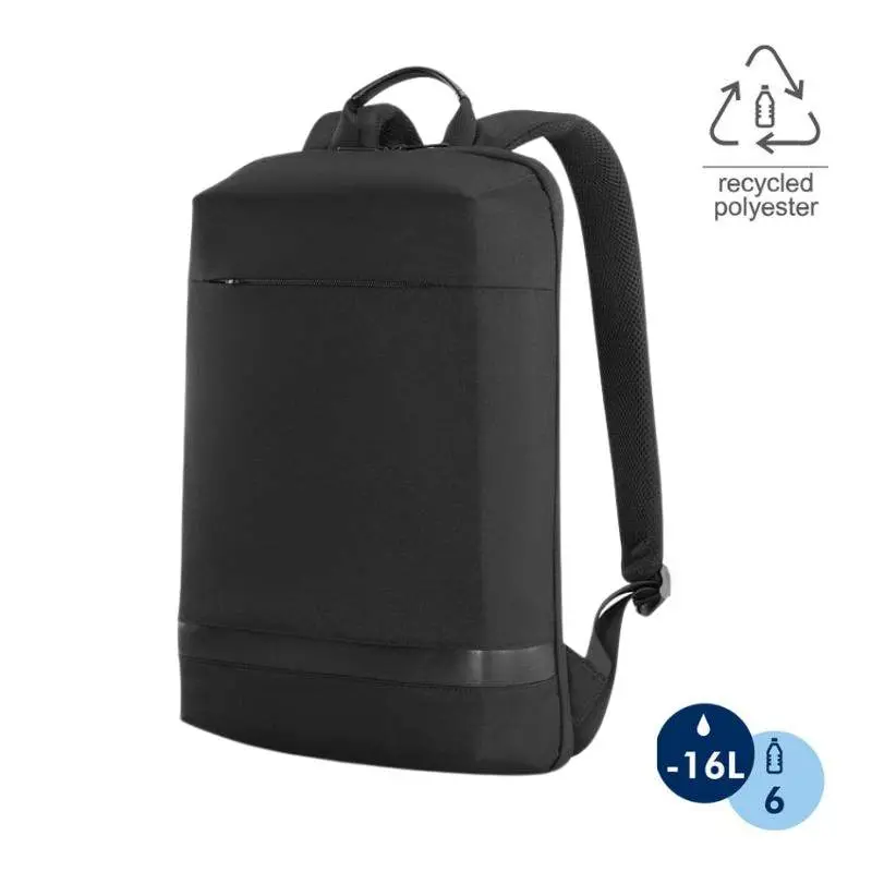 SANOK-CHANGE COLLECTION SLIM RPET 15.6" - BLACK