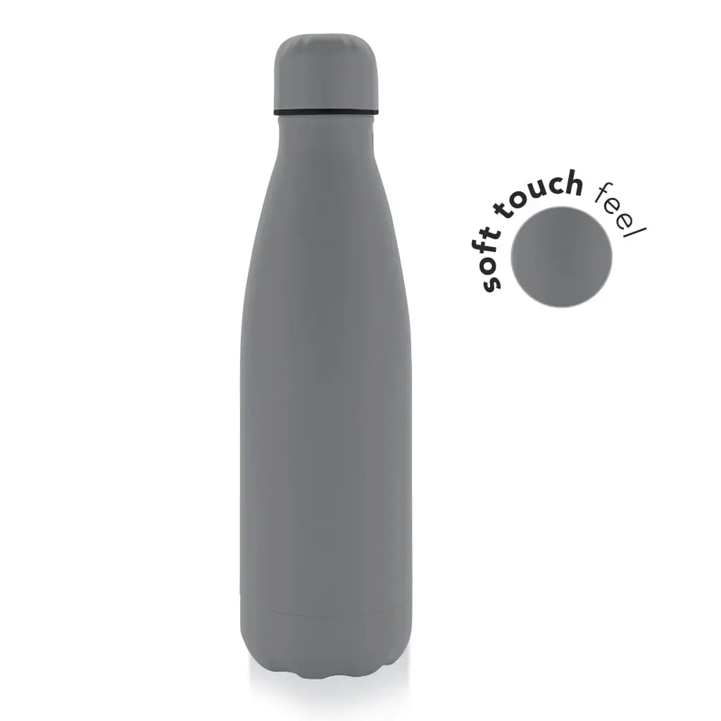 GRODNO - SOFT TOUCH WATER BOTTLE - GREY