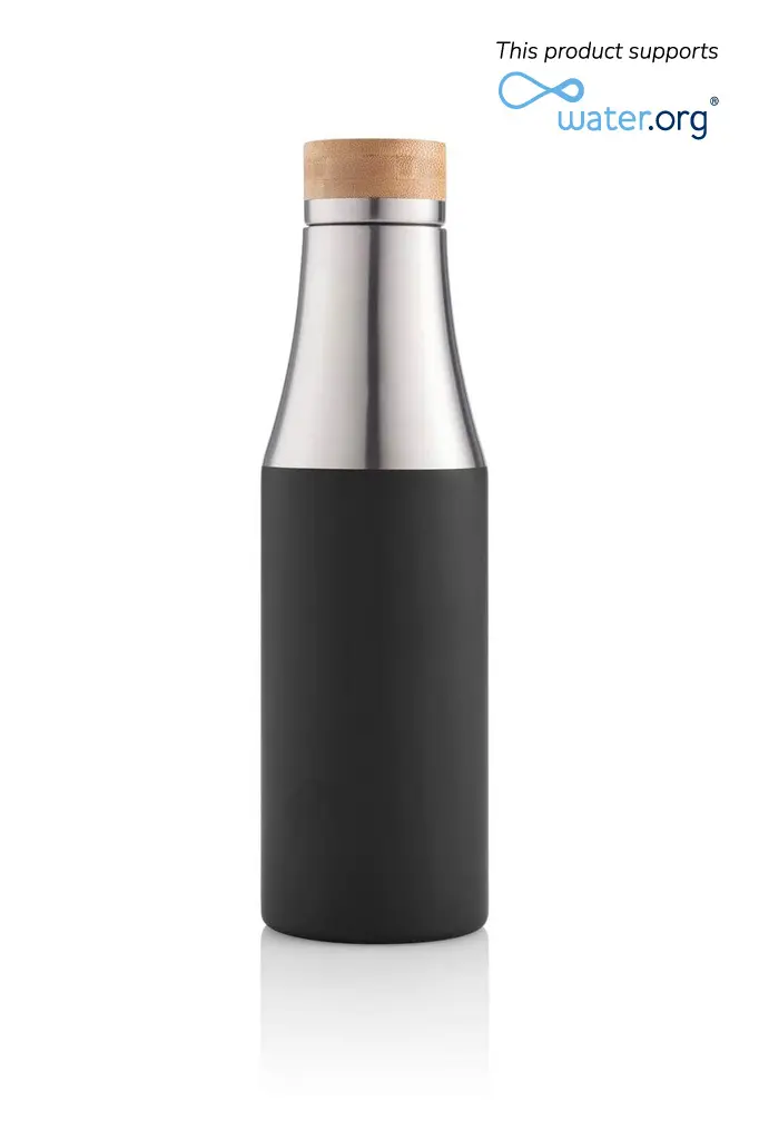 BREDA - WATER BOTTLE - BLACK
