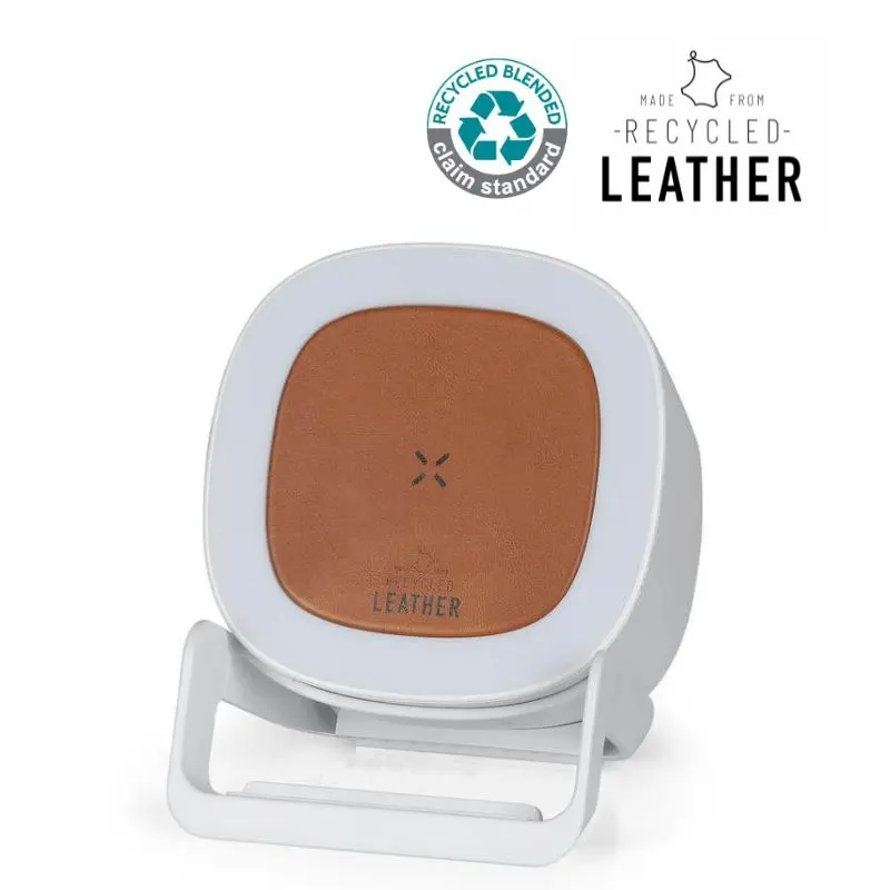 TASOVA -MEMORIL RECYCLED 15W BT SPEAKER - WHITE/TAN