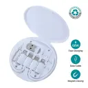 @MEMORII TRAVIRA MULTI CABLE TRAVEL SET - WHITE