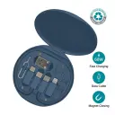 @MEMORII TRAVIRA MULTI CABLE TRAVEL SET - NAVY