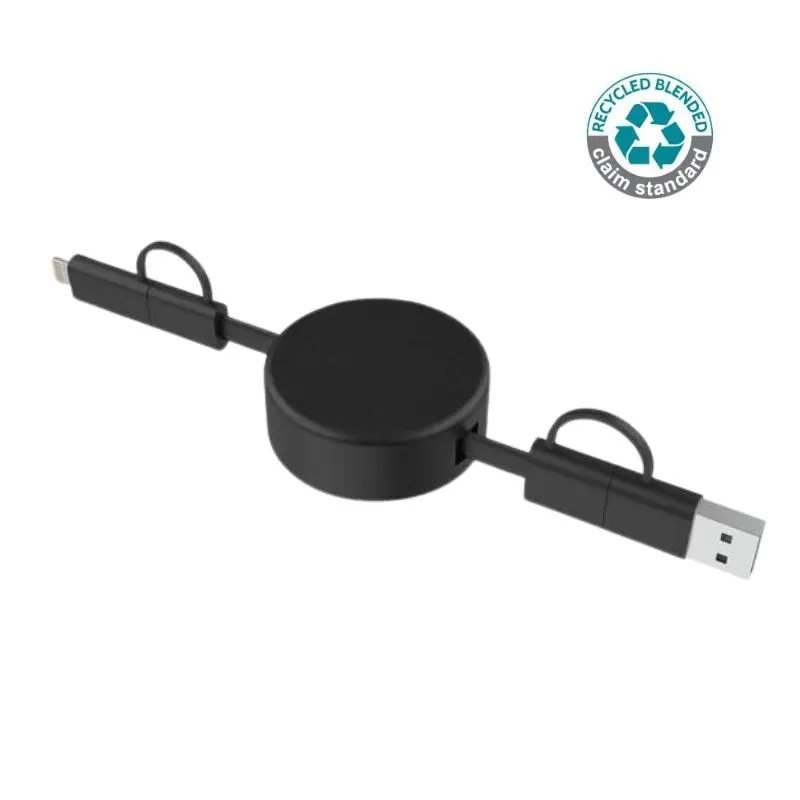 LECCO @MEMORI RECYCLED 6-IN-1 - BLACK/BLACK