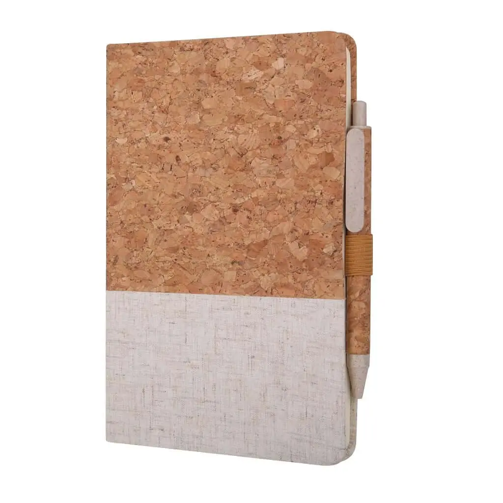 BORSA - ECO-NEUTRAL SET A5 NOTEBOOK - NATURAL