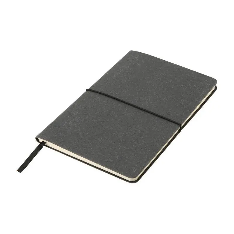 KOTEL RECYCLED LEATHER A5 NOTEBOOK - BLACK