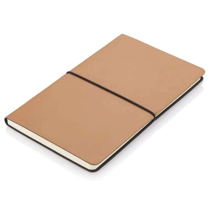 PEJA -SANTHOME A5 RECYCLED PU SOFT COVER - TAN