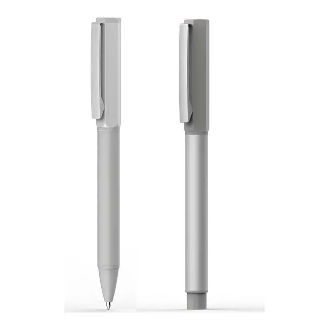 TROFA -METAL ROLLER AND BALL PEN SET - SILVER