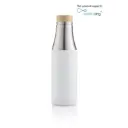 R-BREDA-CHANGE COLLECTION RECYCLED INSULATED WATER BOTTLE-WHITE