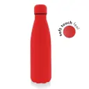 GRODNO - SOFT TOUCH INSULATED WATER BOTTLE - RED
