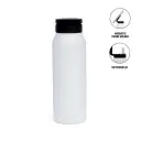 FERRO - GIFTOLOGY MAGNETIC PHONE HOLDER WATER BOTTLE 760 ML - WHITE 