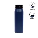 FERRO - GIFTOLOGY MAGNETIC PHONE HOLDER WATER BOTTLE 760 ML-NAVY BLUE