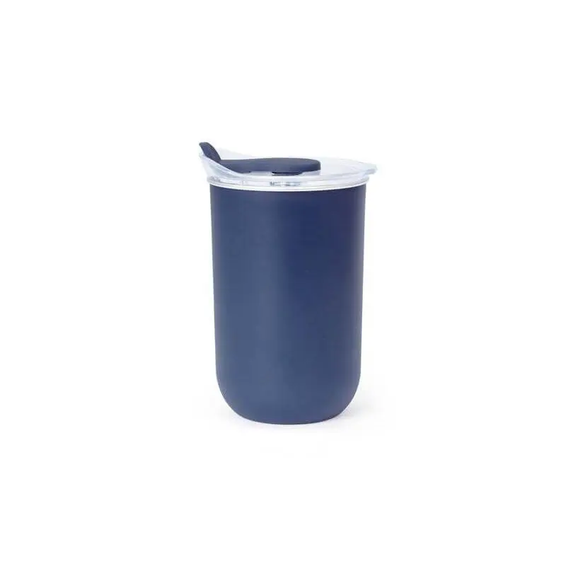 NIMI - GIFTOLOGY DOUBLE WALL TRAVEL MUG 300ML - NAVY BLUE