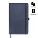 BARON-SANTHOME EXPANDED A5 HARD COVER NOTE BOOK-NAVY BLUE