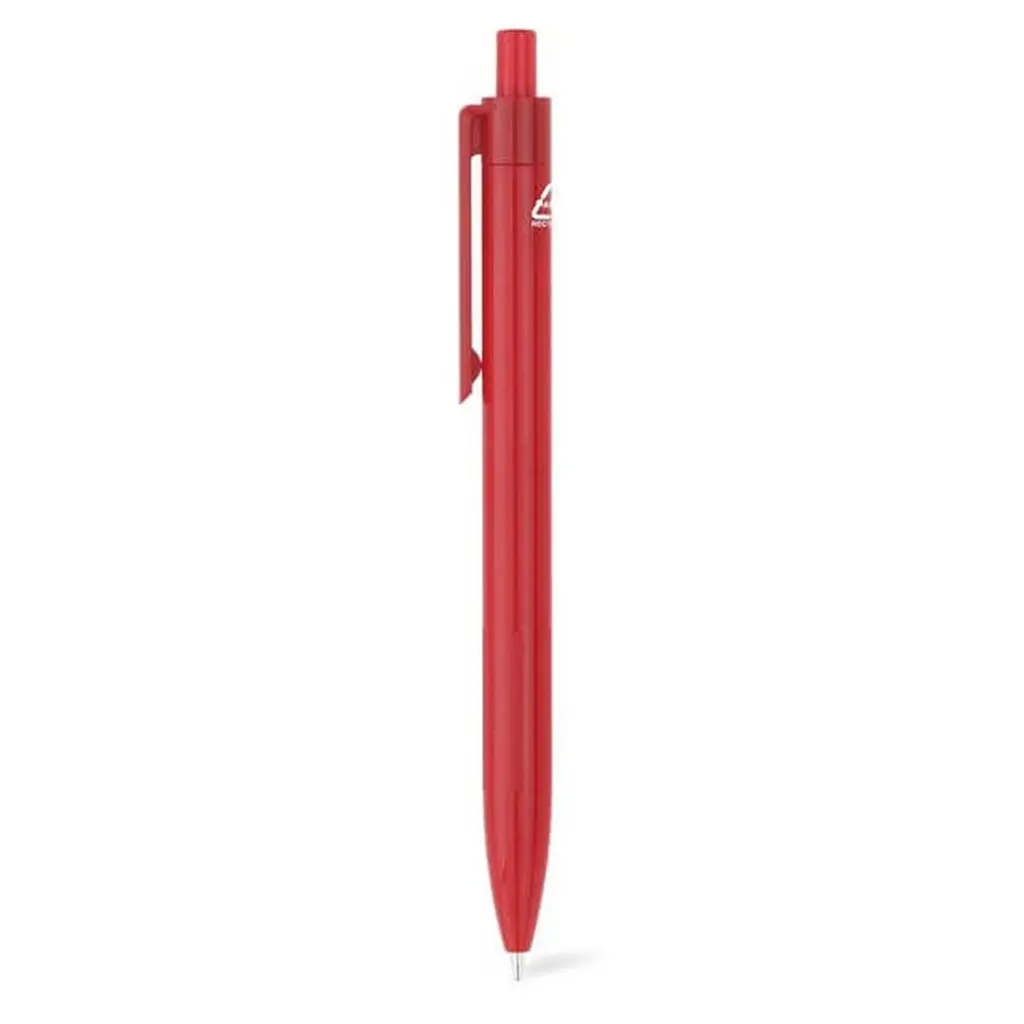 LYSI - PLASTIC BALL PEN-RED