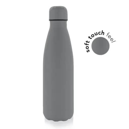 GRODNO - SOFT TOUCH WATER BOTTLE - GREY