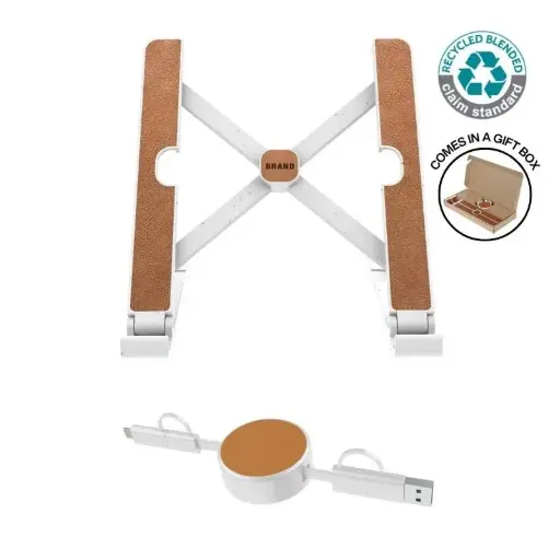BRELA @MEMORII SET OF RECYCLED - WHITE/TAN