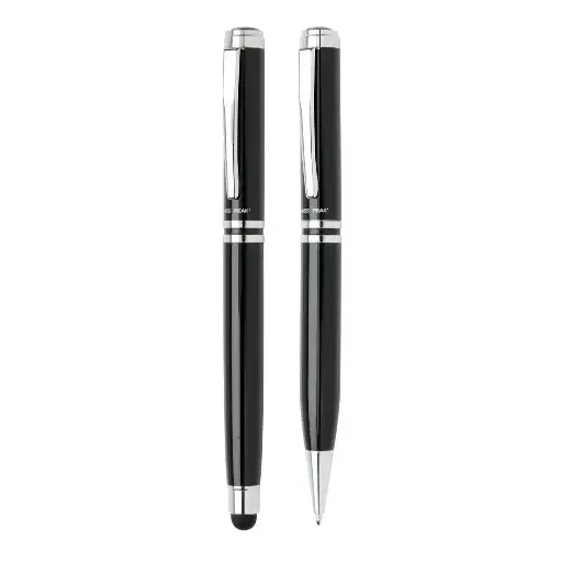 DUSCO SET - SWISS PEAK EXECUTIVE PEN SET - BLACK
