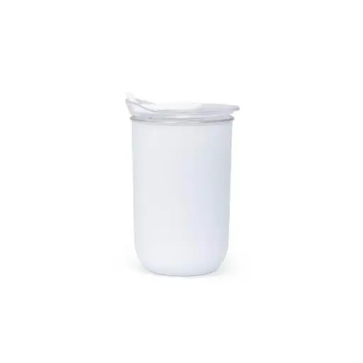 NIMI - GIFTOLOGY DOUBLE WALL TRAVEL MUG 300ML - WHITE