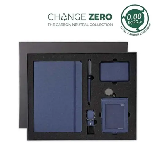 ALMADA - CHANGE ZERO SUSTAINABLE 5PC ONBOARDING GIFT SET - NAVY 