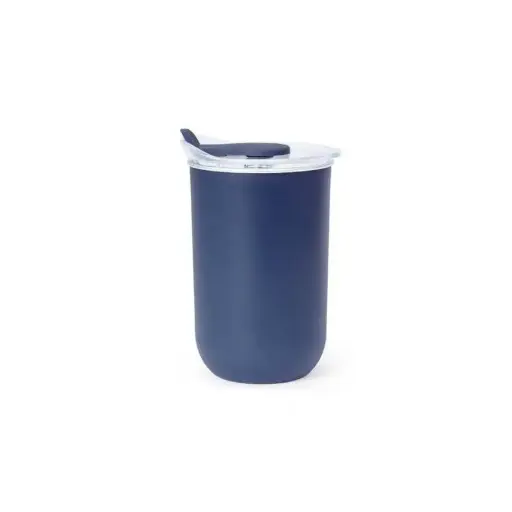 NIMI - GIFTOLOGY DOUBLE WALL TRAVEL MUG 300ML - NAVY BLUE